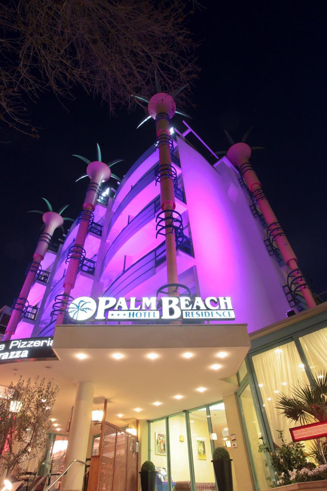 Hotel Palm Beach B&B Sea View リミニ エクステリア 写真