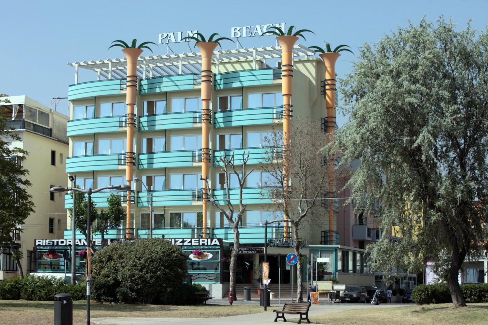 Hotel Palm Beach B&B Sea View リミニ エクステリア 写真